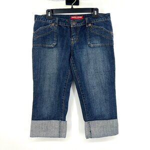 Vintage Y2K Guess Jeans Capri Cuffed Jeans Women's 29